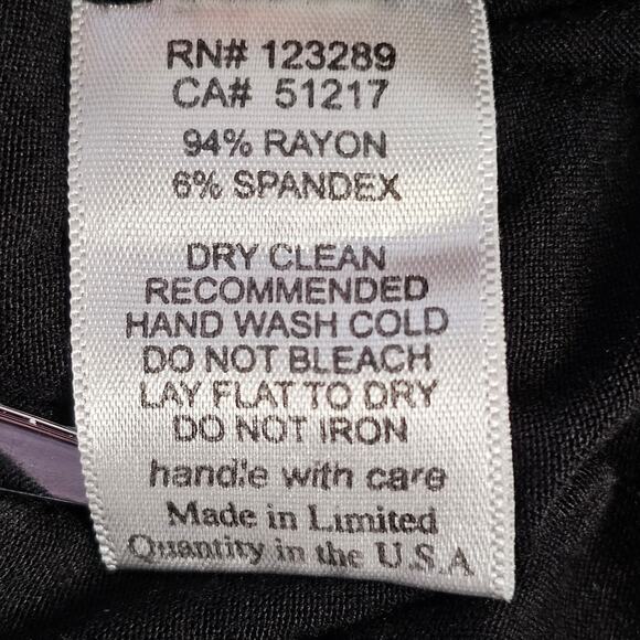 Michael Lauren Womens Black Kyle Core V-Neck Dress Size XS Soft Jersey Knit Mini - Picture 7 of 11